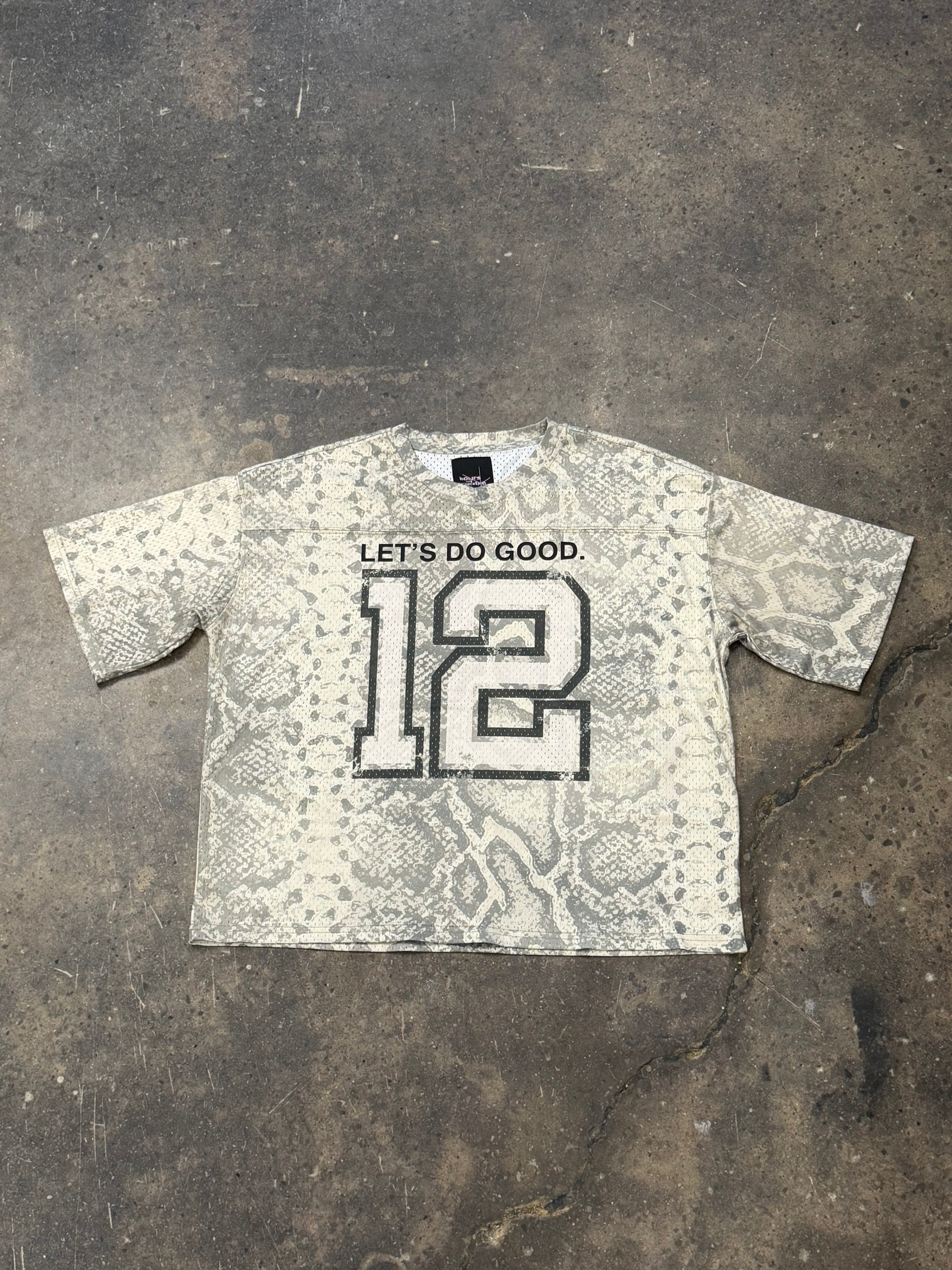 LET'S DO GOOD. LIGHT CAMO JERSEY