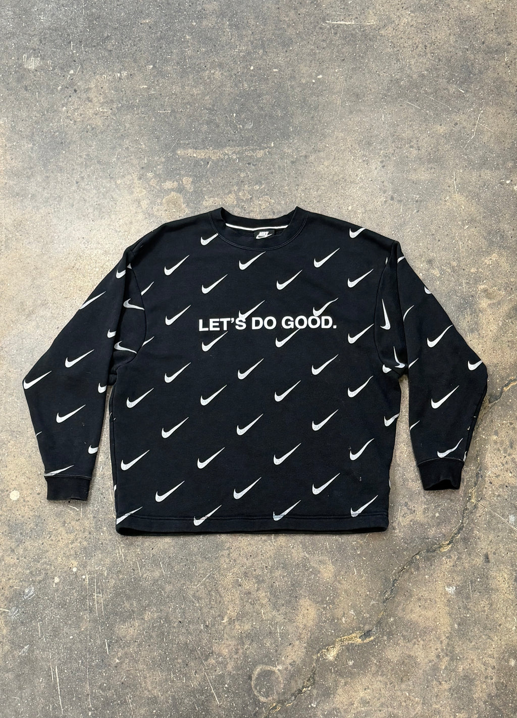 LETS DO GOOD NIKE CREWNECK