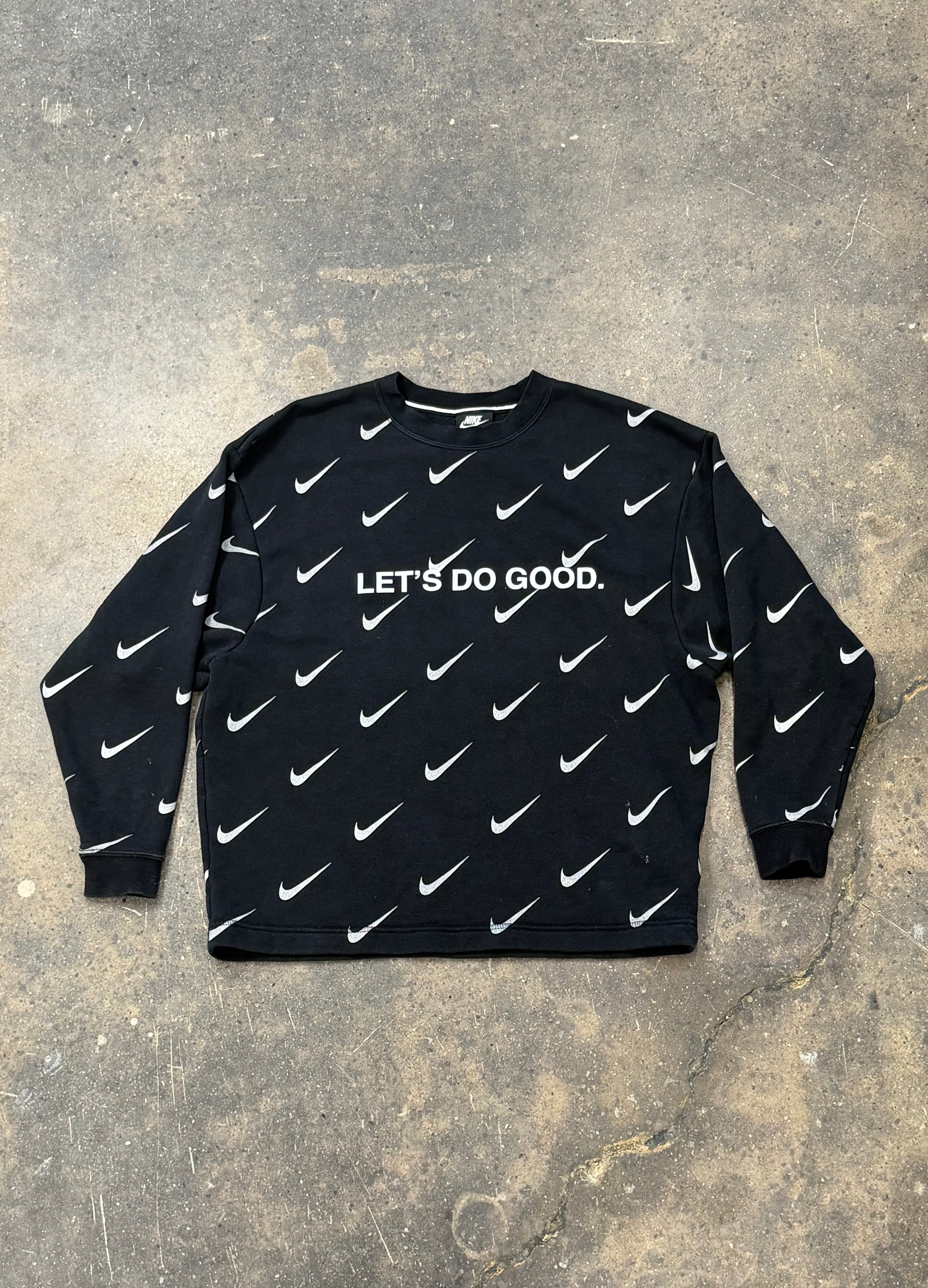 LETS DO GOOD NIKE CREWNECK
