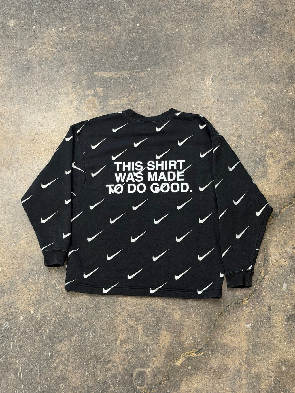 LETS DO GOOD NIKE CREWNECK