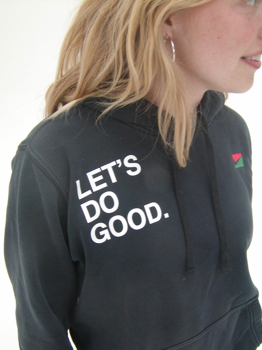 LET'S DO GOOD. NIKE HOODIE